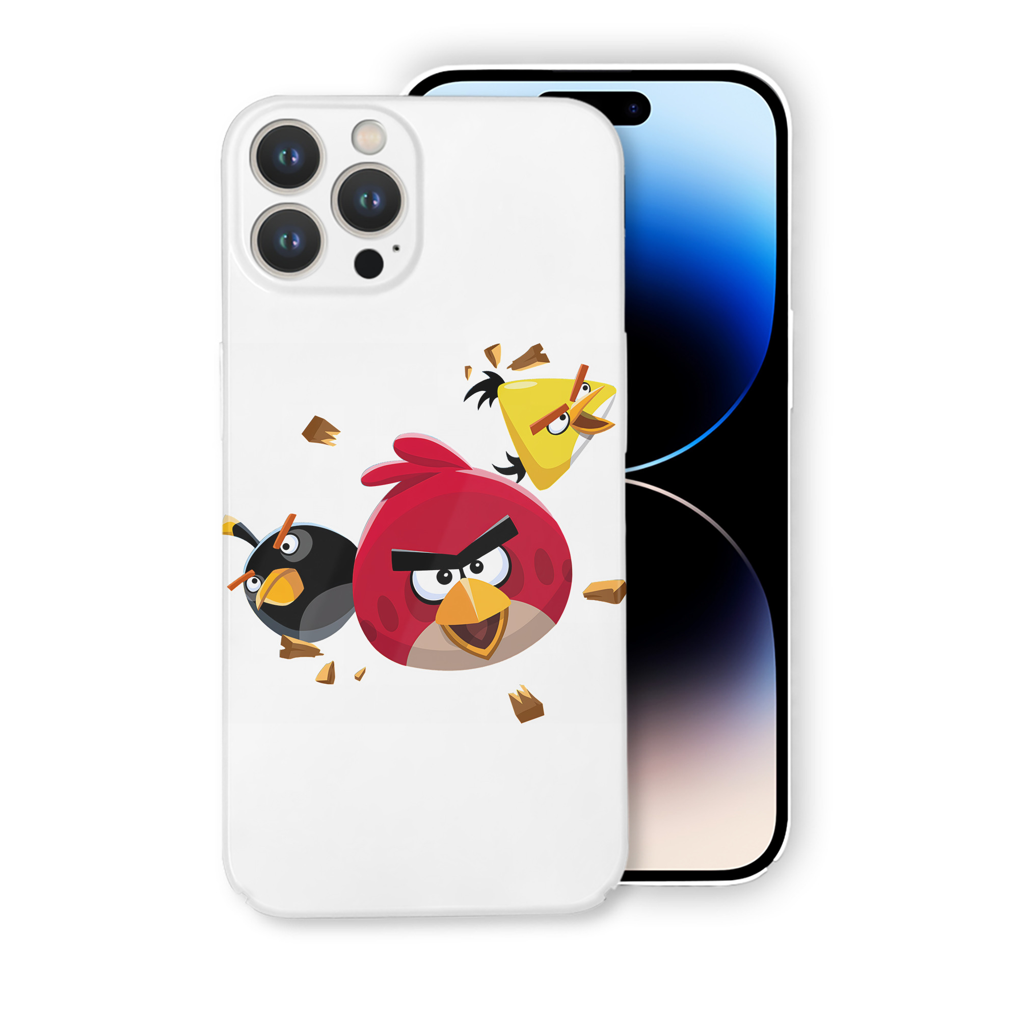 （画像用） Angry Birds アングリーバード 【iPhone 14シリーズ対応】ハードケース